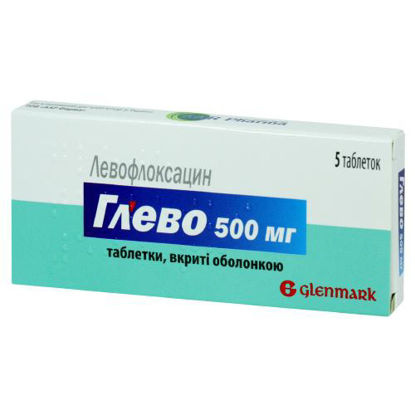 Світлина Глево таблетки 500 мг №5